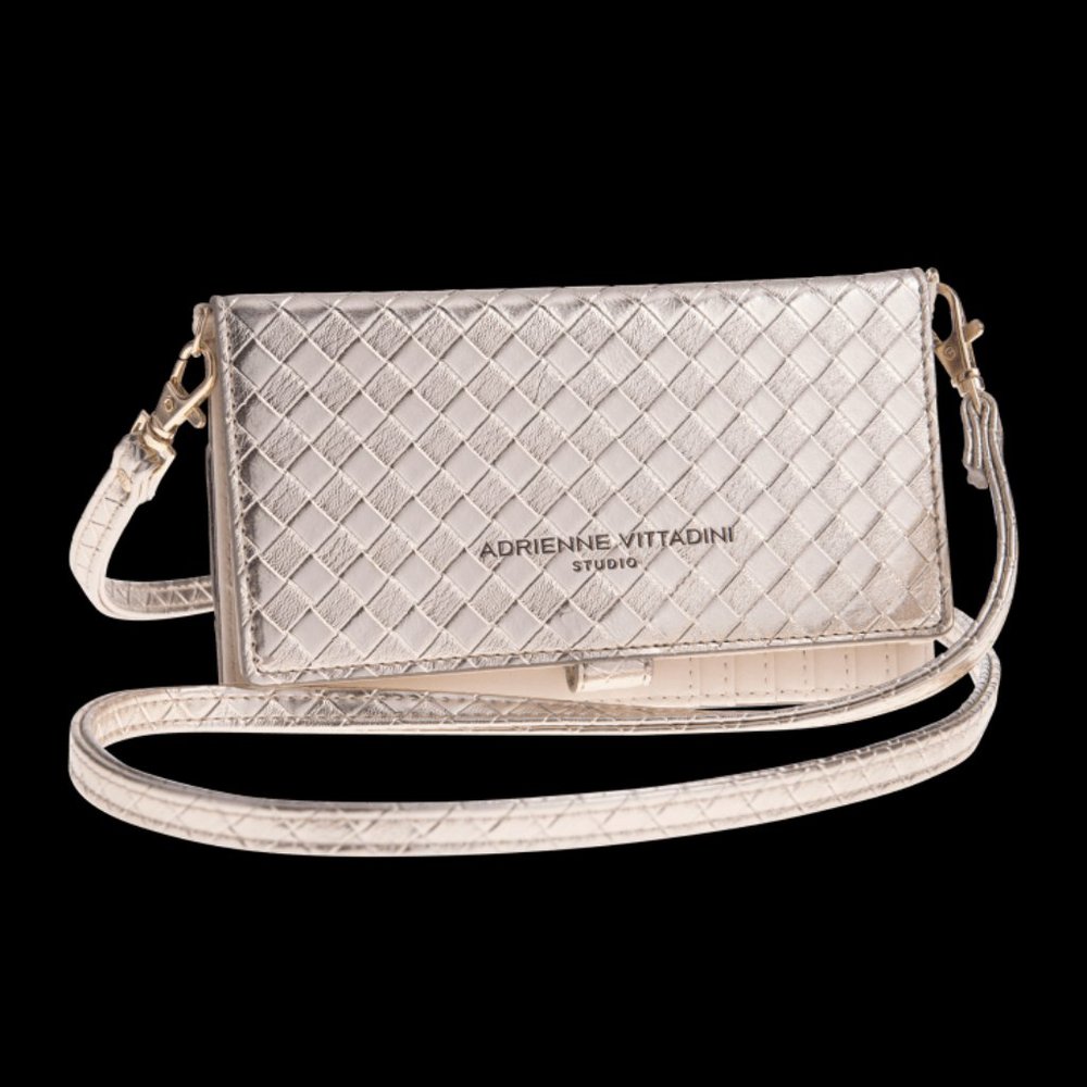 Adrienne Vittadini Charging Wallet Crossbody